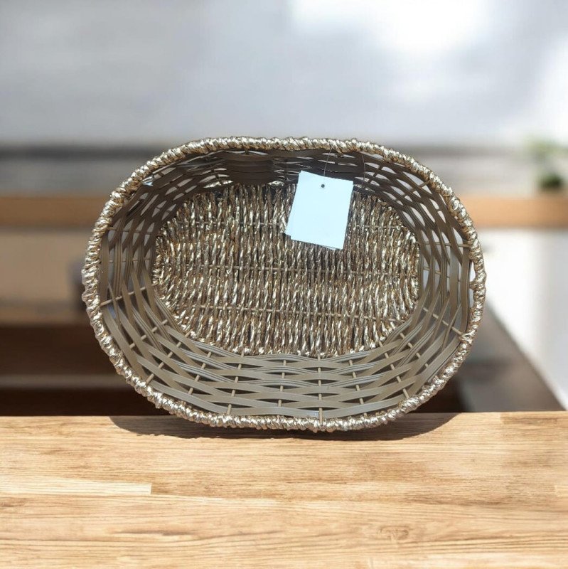 Panier Cadeau Couleur Doré